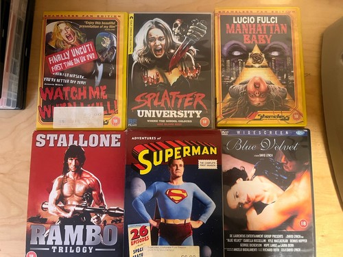 Job lot dvd box - lot, sets