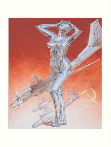Hajime sorayama untitled - sorayama, (pin