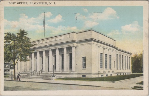 C1920s post office plainfield - c1920s,
