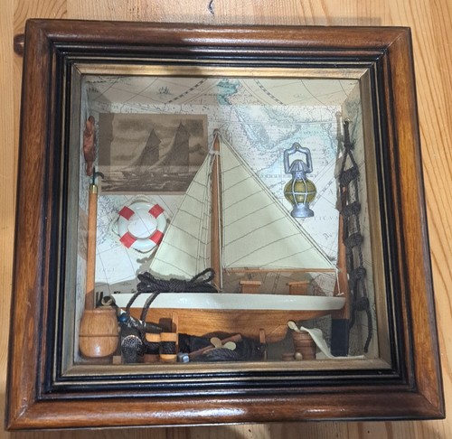 Vintage wall hanging sail - sail, boat