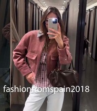 ZARA NEW WOMAN CORDUROY JACKET