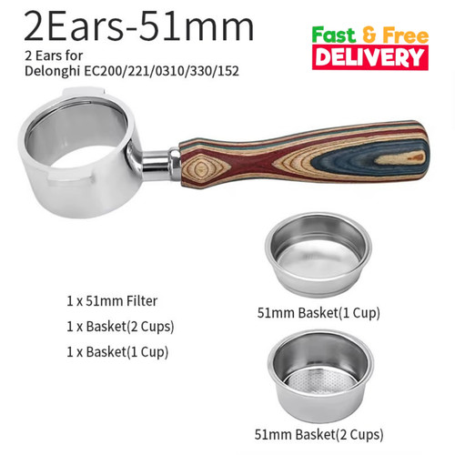 51mm bottomless espresso - bottomless,