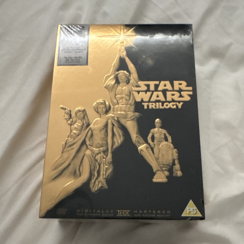 Sealed star wars trilogy dvd - wars,