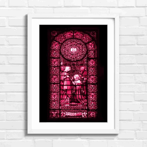 Vibrant religious stained - vibrant,