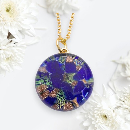 Murano glass pendant necklace - pendant,