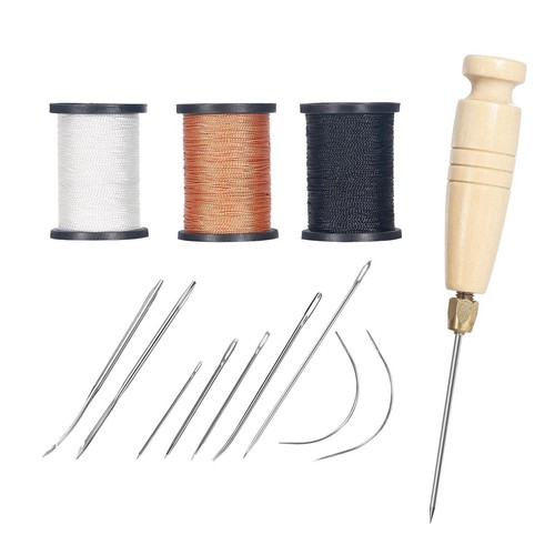 Waxed leather thread - thread, for