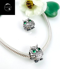Sterling Silver 925 Charm Owl