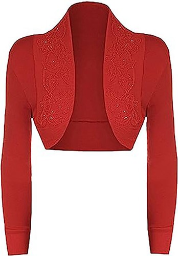 Womens ladies beaded long - ladies,