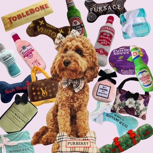 Plush dog toys - dog,