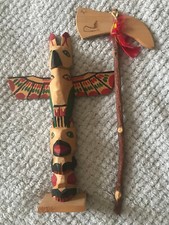 2x Vintage Ojibwa Crafts