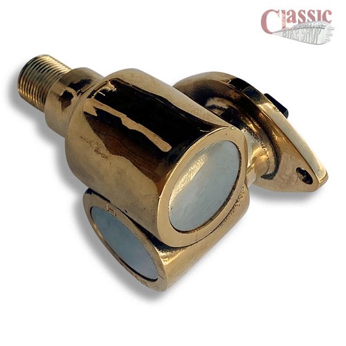 Bsa goldstar brass rev counter - bsa,