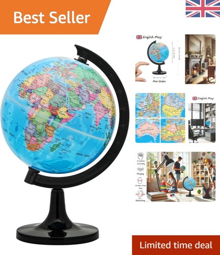 Compact 14cm desk globe - globe,