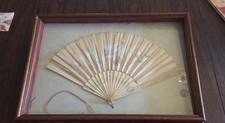 ANTIQUE CHINESE PAINTED  SILK