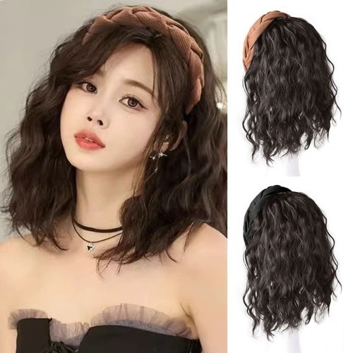 Korean style half headband - style,