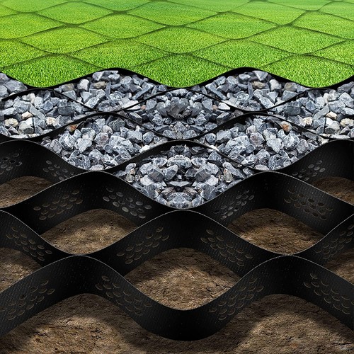 Gionar 30m gravel grass grid - 30m²gravel/grass,
