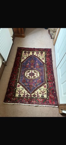 Antique karaja rug hand - antique,