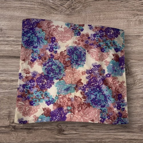 Vintage floral silk - vintage,