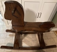 Vintage Child's Wooden Rocking