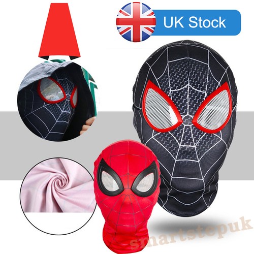 Full face spider man head - full,