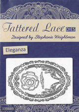 Tattered Lace Eleganza cutting die set for cardmaking, scrapbooking, crafts