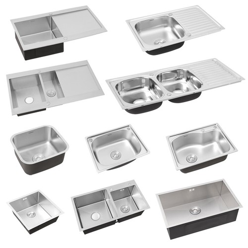 Stainless steel sink - steel, kitchen
