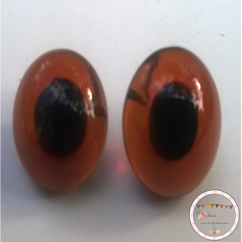 Heidifeathers glass eyes - glass,
