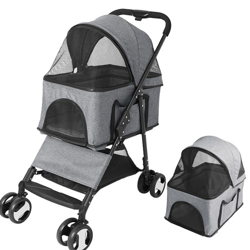 Foldable pet travel stroller - pet,