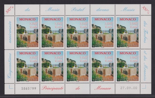 Monaco mini sheet - monaco, stamps
