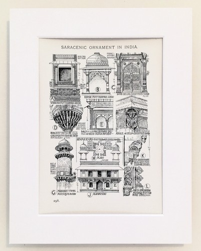 Indian architecture print - indian,