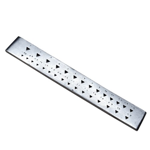 Draw plate triangular - draw,