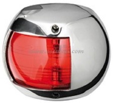 Navigation Light Stainless Steel RED Port Boat Yacht Sailing Marine 316 Classic