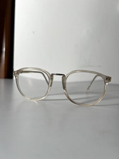 Vintage Cutler and Gross of London transparent  eyeglasses frames
