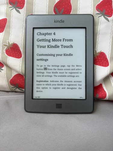 Amazon kindle touch 4th - amazon,