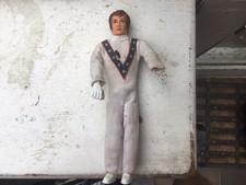 Vtg 1972 Evel Knievel Rubber Posable Action Figure Ideal Hong Kong 
