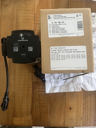 Worcester bosch pump - head, with