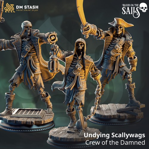 Undead pirate crew - crew, undying
