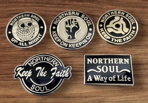 Northern soul badge - badge,