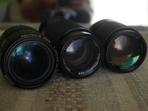 Pentax fit lenses a - 3, lenses: