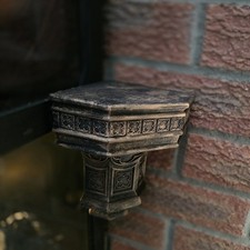 Stunning corner shelf corbel
