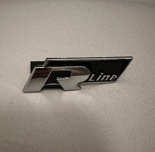 Volkswagen R Line Badge Emblem front grille
