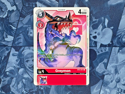 Digimon greymon bt3 011 - -, bt3-011