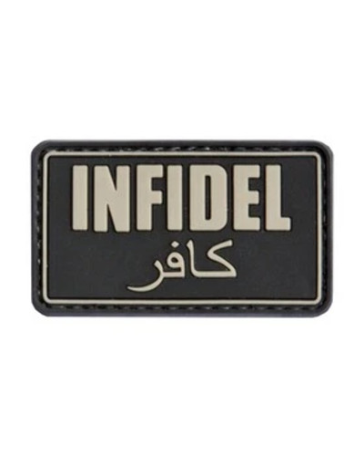 Infidel patch black - infidel, tactical