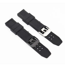 Rubber Silicone Watch Band Straps Mens Military Waterproof 23mm for Luminox