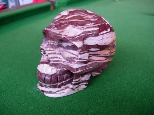 Crystal skull brown zebra - ,