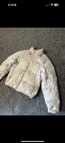 North face nuptse 700 - nuptse, beige