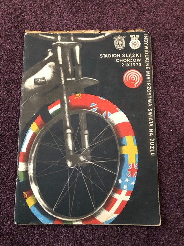 Speedway programme 1973 world - programme,