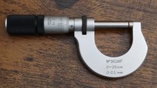 Moore n Wright  961MF  Metric Micrometer 0-25mm With increments of 0.01mm. (124)