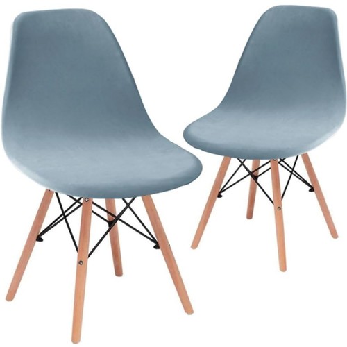 Stretch velvet dining chair - stretch,