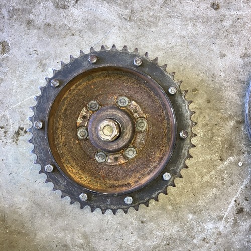 Bsa b44 rear - rear, sprocket