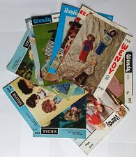 Vintage Baby Teen Doll knitting pattern Robin Wendy Sirdar Tiny Tears First Love